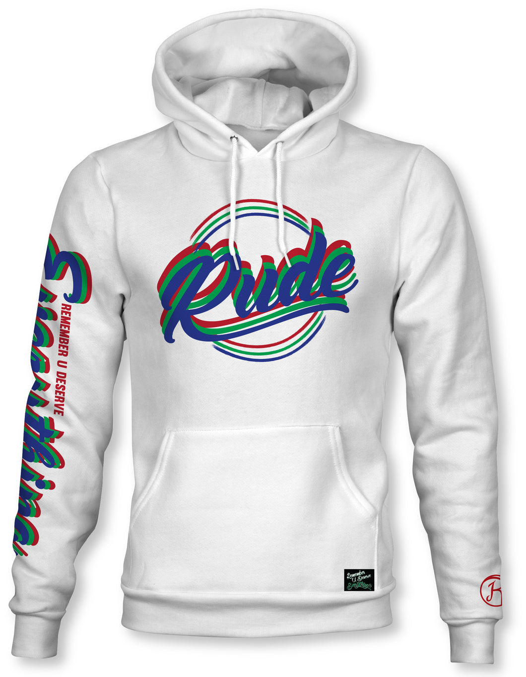 RUDE Red+Blue=Green Hoodie (Limited)