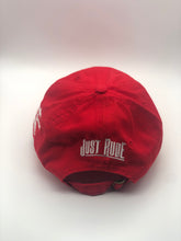 Load image into Gallery viewer, RUDE Logo Dad Hat (Red)
