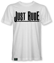 Load image into Gallery viewer, Just RUDE Tee (White)
