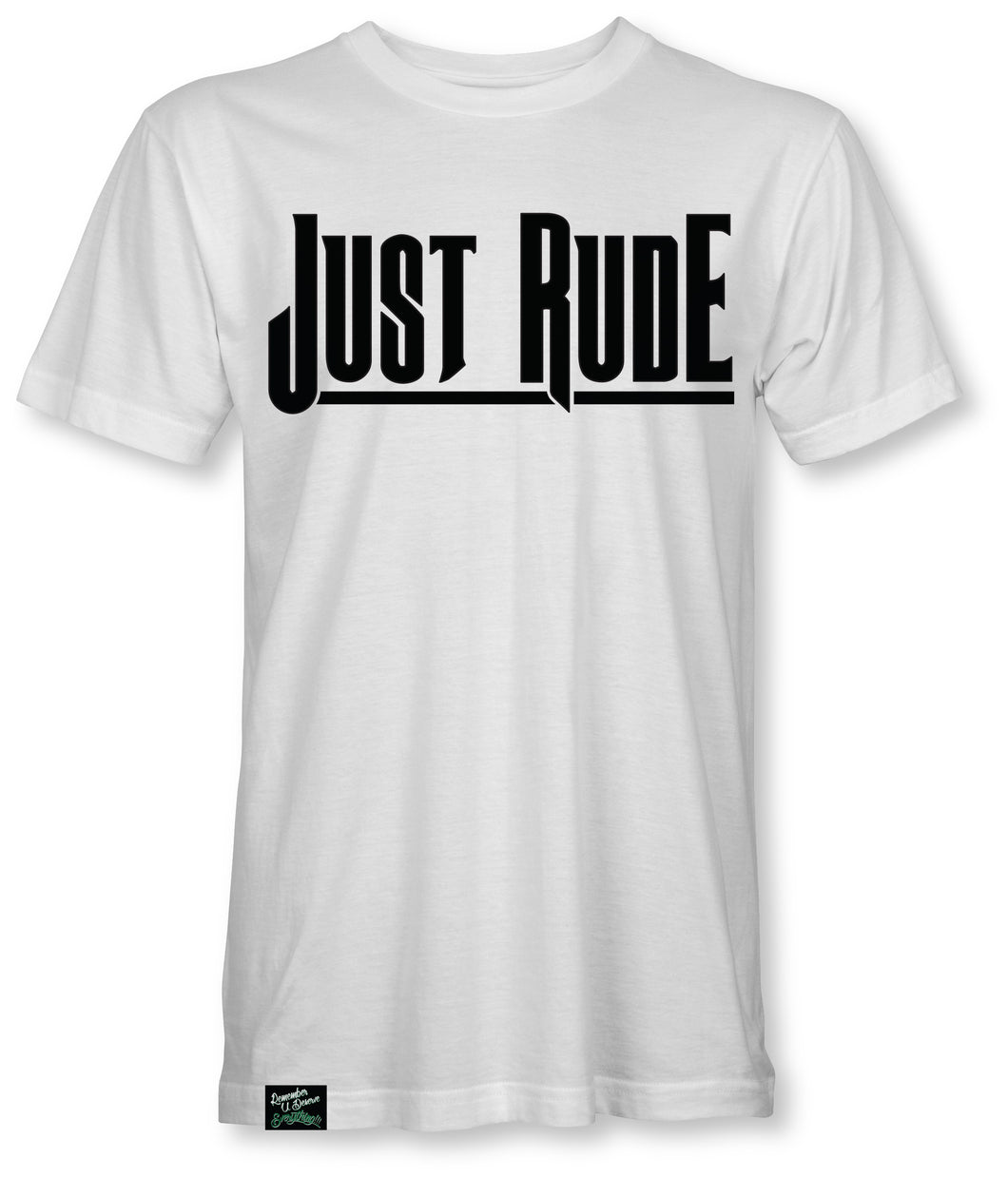 Just RUDE Tee (White)